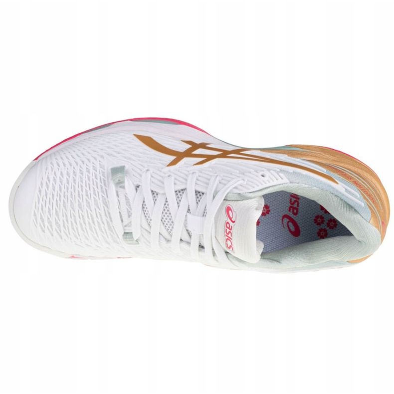 Chaussures Asics Solution Speed ​​Ff 2 Clay LE W 1042A140-100 blanche 2