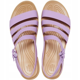 Sandales Crocs pour femmes Tulum Sandal Violet 206 107 5PR 1