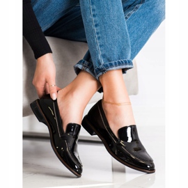 Mocassins laqués Sergio Leone noir 1
