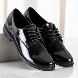 SHELOVET Chaussures à lacets classiques le noir 1