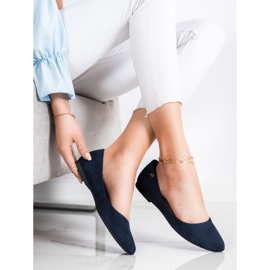 Ballerines Sergio Leone classiques bleu marin bleu 4