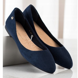 Ballerines Sergio Leone classiques bleu marin bleu 1