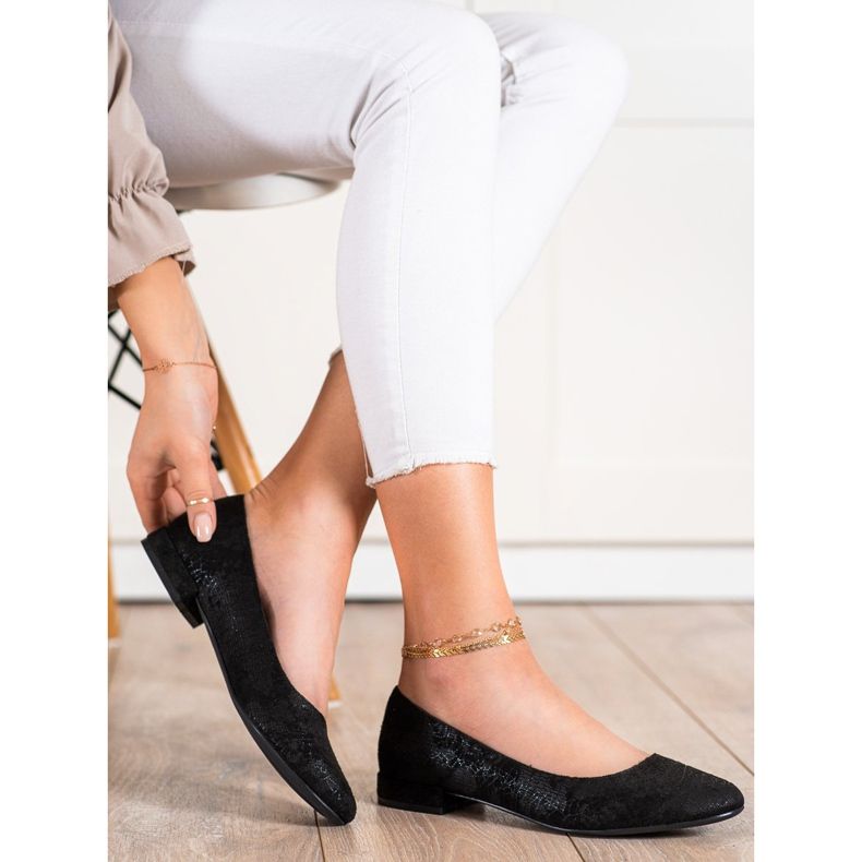 Les talons plats de Sergio Leone noir 1