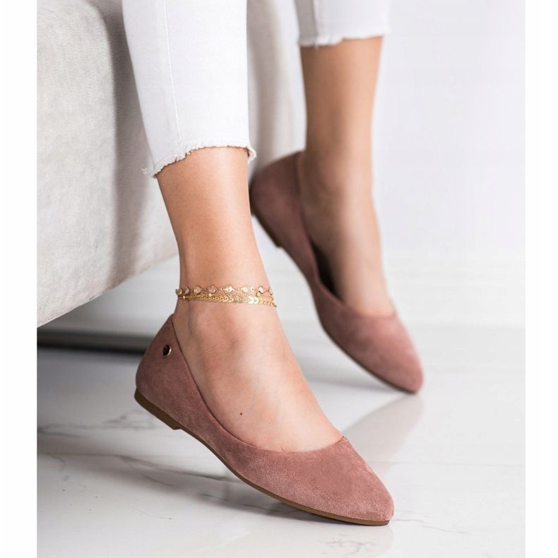 Ballerines classiques Sergio Leone BL611 rose 1