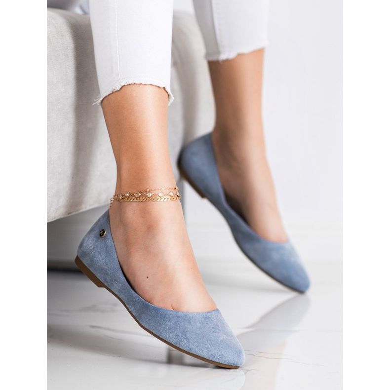 Ballerines classiques Sergio Leone BL622 bleu 1
