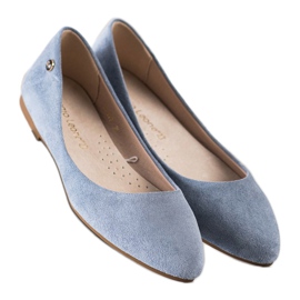 Ballerines classiques Sergio Leone BL622 bleu 3