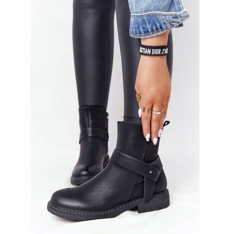 PJ1 Bottes chaudes noires pour femmes Workers Alivia 2