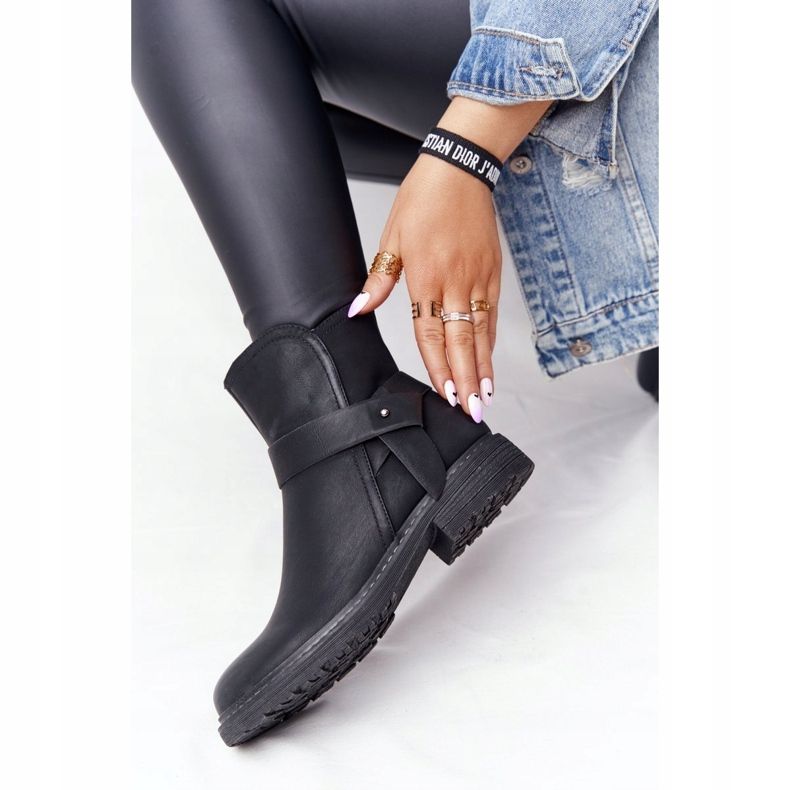 PJ1 Bottes chaudes noires pour femmes Workers Alivia 1
