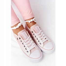 Baskets Femme Big Star HH274127 Ombre Rose blanche 1