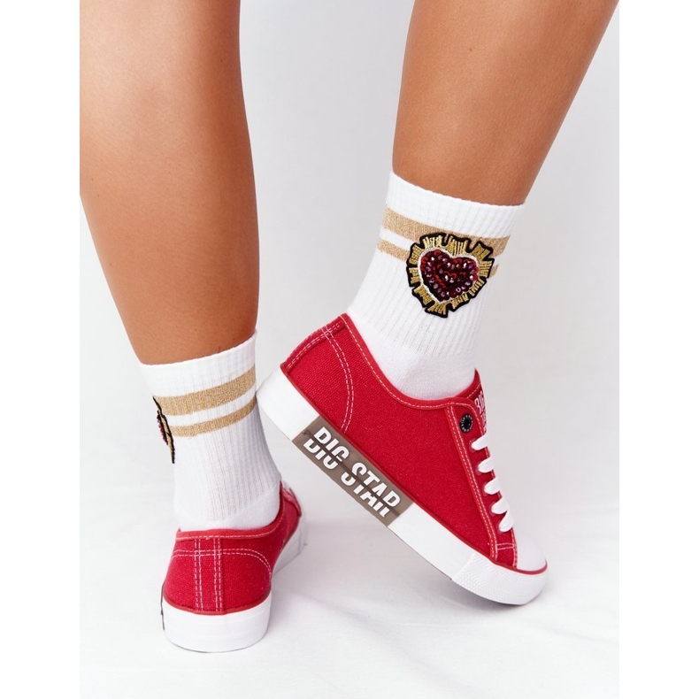 Baskets Femme Big Star HH274115 Rouge 1