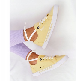 Baskets Femme Big Star HH274062 Jaune 1