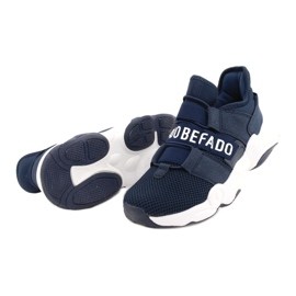Chaussures pour enfants Befado 516Y065 bleu marine 3