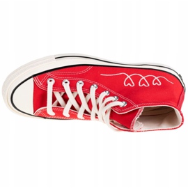 Converse VDay Chuck 70 Montante W 171117C rouge 2