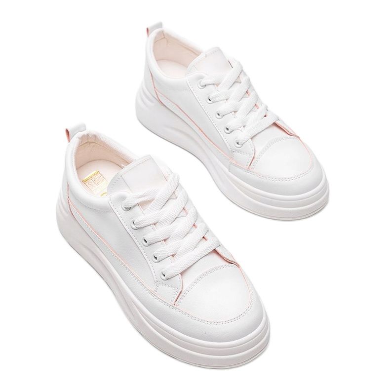 Baskets blanches Kelsi chunky 1