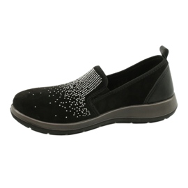 Chaussures femme Befado 156D004 le noir argent 2