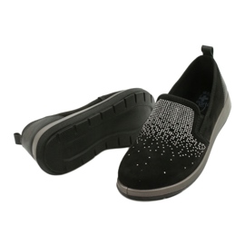 Chaussures femme Befado 156D004 noir argent 4