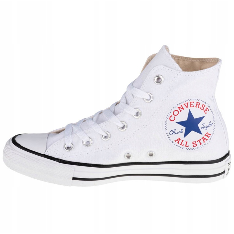 Chaussures Converse Chuck Taylor All Star Hi W 165696C blanche 1 Chaussures Converse Chuck Taylor All Star Hi W 165696C blanche 1