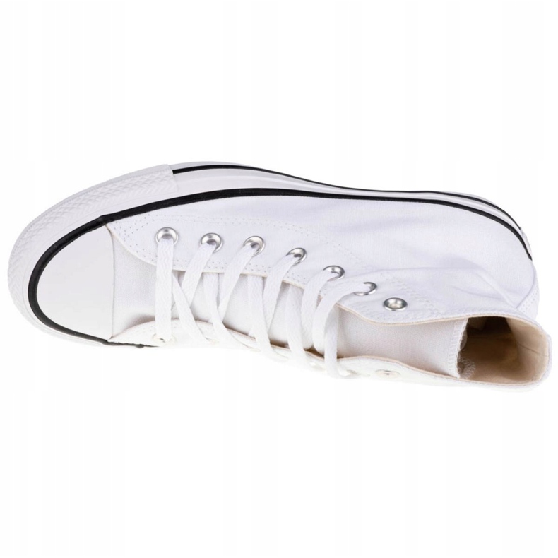 Chaussures Converse Chuck Taylor All Star Hi W 165696C blanche 2 Chaussures Converse Chuck Taylor All Star Hi W 165696C blanche 2
