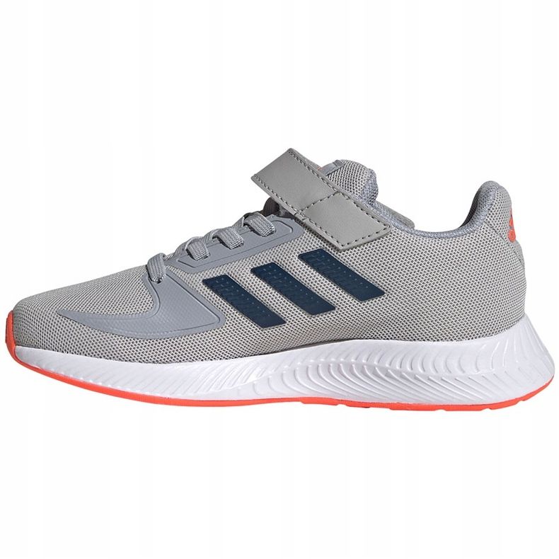 Chaussures enfant Adidas Runfalcon 2.0 grises FZ0115 orange 1