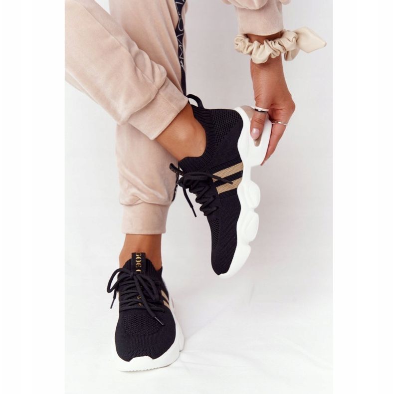 Chaussettes de sport femme GOE HH2N4017 Noir 1