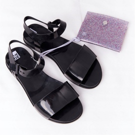 Sandales en caoutchouc écologiques parfumées ZAXY HH285127 Noir le noir 2