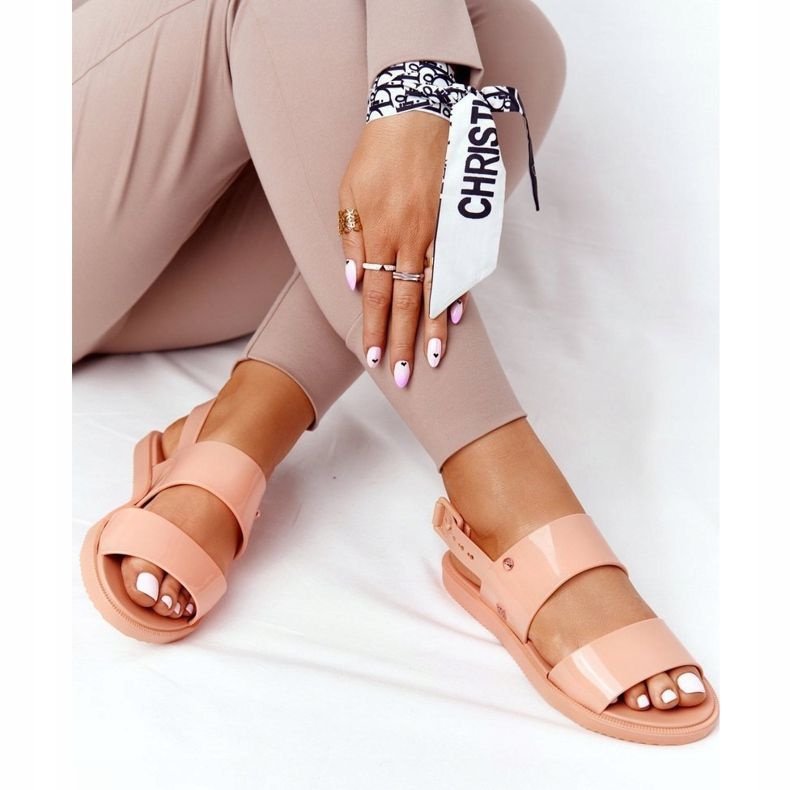 Sandales en caoutchouc écologiques parfumées ZAXY HH285164 Orange beige 1 Sandales en caoutchouc écologiques parfumées ZAXY HH285164 Orange beige 1