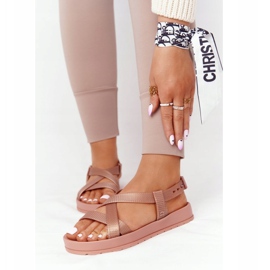 Sandales en caoutchouc écologiques parfumées ZAXY HH285167 Nude beige rose 2