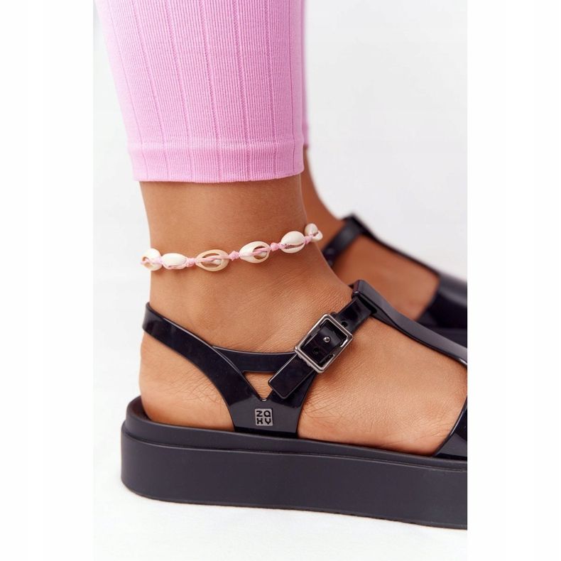 Sandales en caoutchouc écologiques parfumées ZAXY HH285116 Noir le noir 1 Sandales en caoutchouc écologiques parfumées ZAXY HH285116 Noir le noir 1