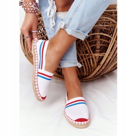 Espadrilles Tommy Big Star HH274486 Blanc rouge bleu 1