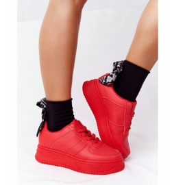 PS1 Chaussures de sport pour femmes sur la plate-forme rouge This Is Me 1 PS1 Chaussures de sport pour femmes sur la plate-forme rouge This Is Me 1