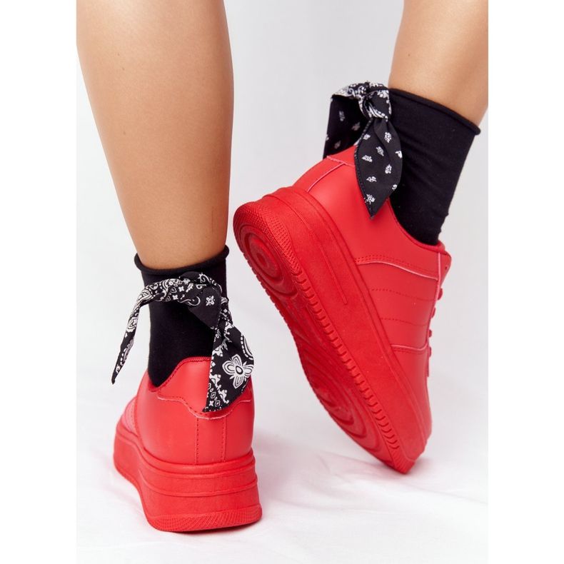 PS1 Chaussures de sport pour femmes sur la plate-forme rouge This Is Me 2 PS1 Chaussures de sport pour femmes sur la plate-forme rouge This Is Me 2