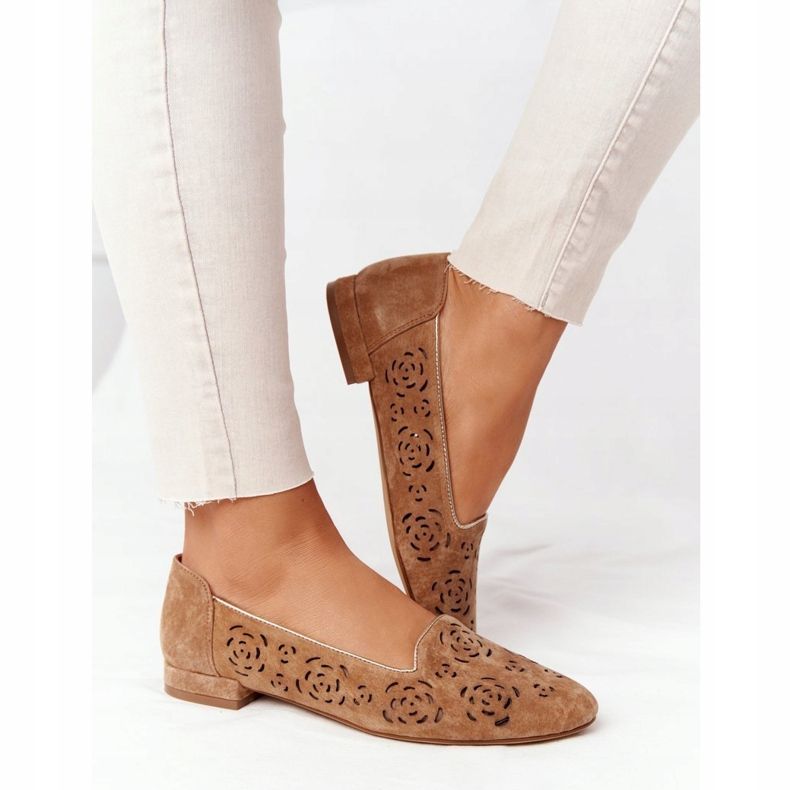 Mocassins Ajourés Sergio Leone BL627 Rouge brun 2 Mocassins Ajourés Sergio Leone BL627 Rouge brun 2