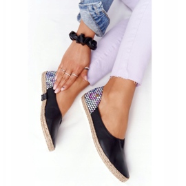 Maciejka 05056-01 Ballerines Cuir Noir le noir multicolore 5