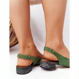 Ballerines Maciejka Vert 04482-09 6