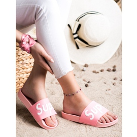 Seastar Pantoufles Super Caoutchouc rose 1