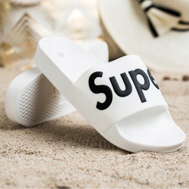 Seastar Pantoufles Super Caoutchouc blanche 3