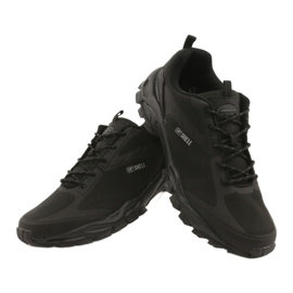 ADI chaussures de sport softshell imperméables pour hommes American Club HL16 noir 5