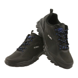 American Club Chaussures de sport pour femmes Softshell imperméable HL18 Black noir 3