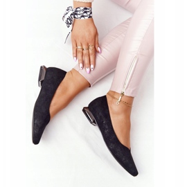 Ballerines Sur Talon Argent Vinceza 21-10601 Noir multicolore 1