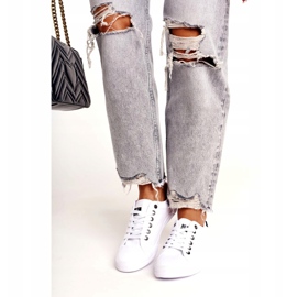 Chaussures Big Star W W274835 Blanc blanche 3 Chaussures Big Star W W274835 Blanc blanche 3