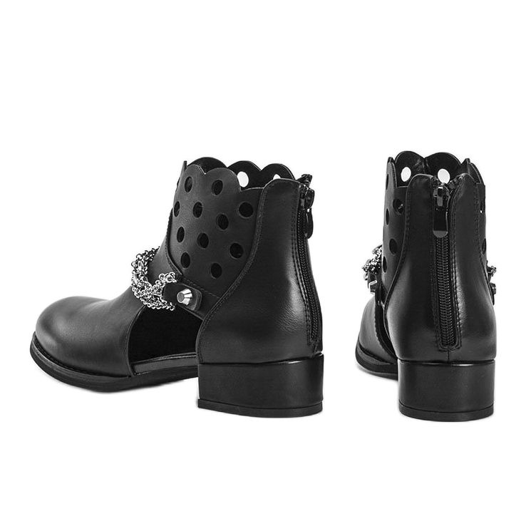 Bottines Gracela noires le noir 2