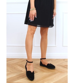 Espadrilles noires avec une coupe 1219 Noir le noir 3