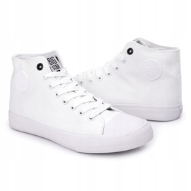Baskets montantes classiques pour hommes Big Star FF174551 Blanc 4