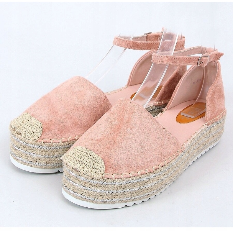 Espadrilles, sandales rose 2138 Rose 1 Espadrilles, sandales rose 2138 Rose 1