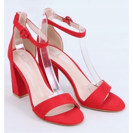 Sandales à talons rouges A12-06 Rouge 1
