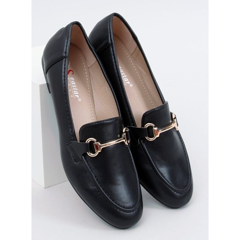 Noir Mocassins femme noirs T392 Noir le noir 1 Noir Mocassins femme noirs T392 Noir le noir 1