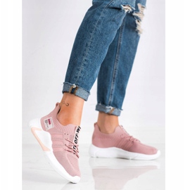 ARTIKER Chaussures de sport roses et blanches 1 ARTIKER Chaussures de sport roses et blanches 1