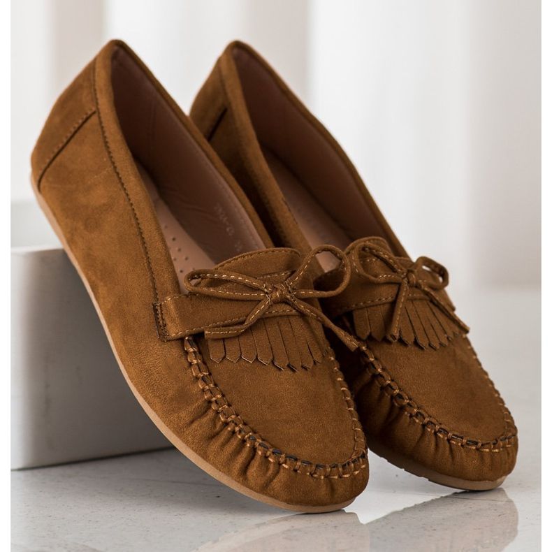 Diamantique Mocassins marron classiques brun 2 Diamantique Mocassins marron classiques brun 2