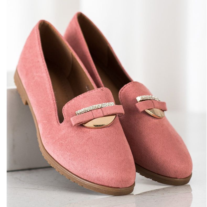 SHELOVET Seigneurs élégants avec zircone cubique rose 2 SHELOVET Seigneurs élégants avec zircone cubique rose 2