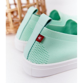 Baskets à enfiler pour enfants Big Star HH374101 Menthe vert 1